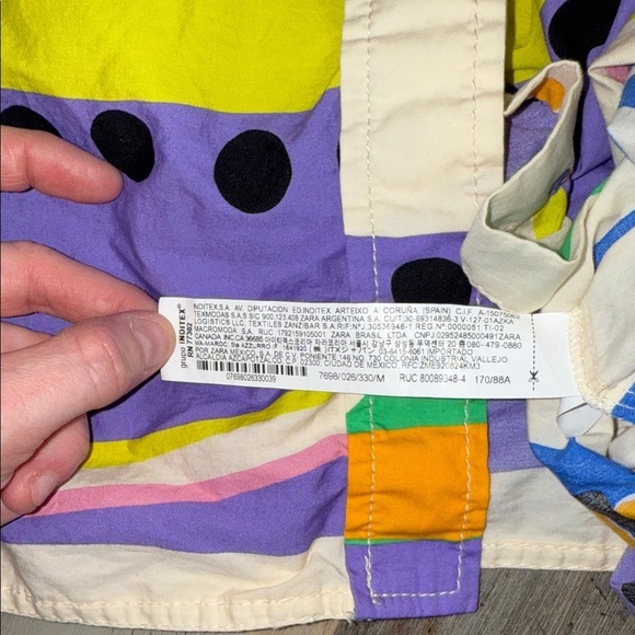 ASOS Colorful abstract Graphic Midi Dress - Picture 7 of 7